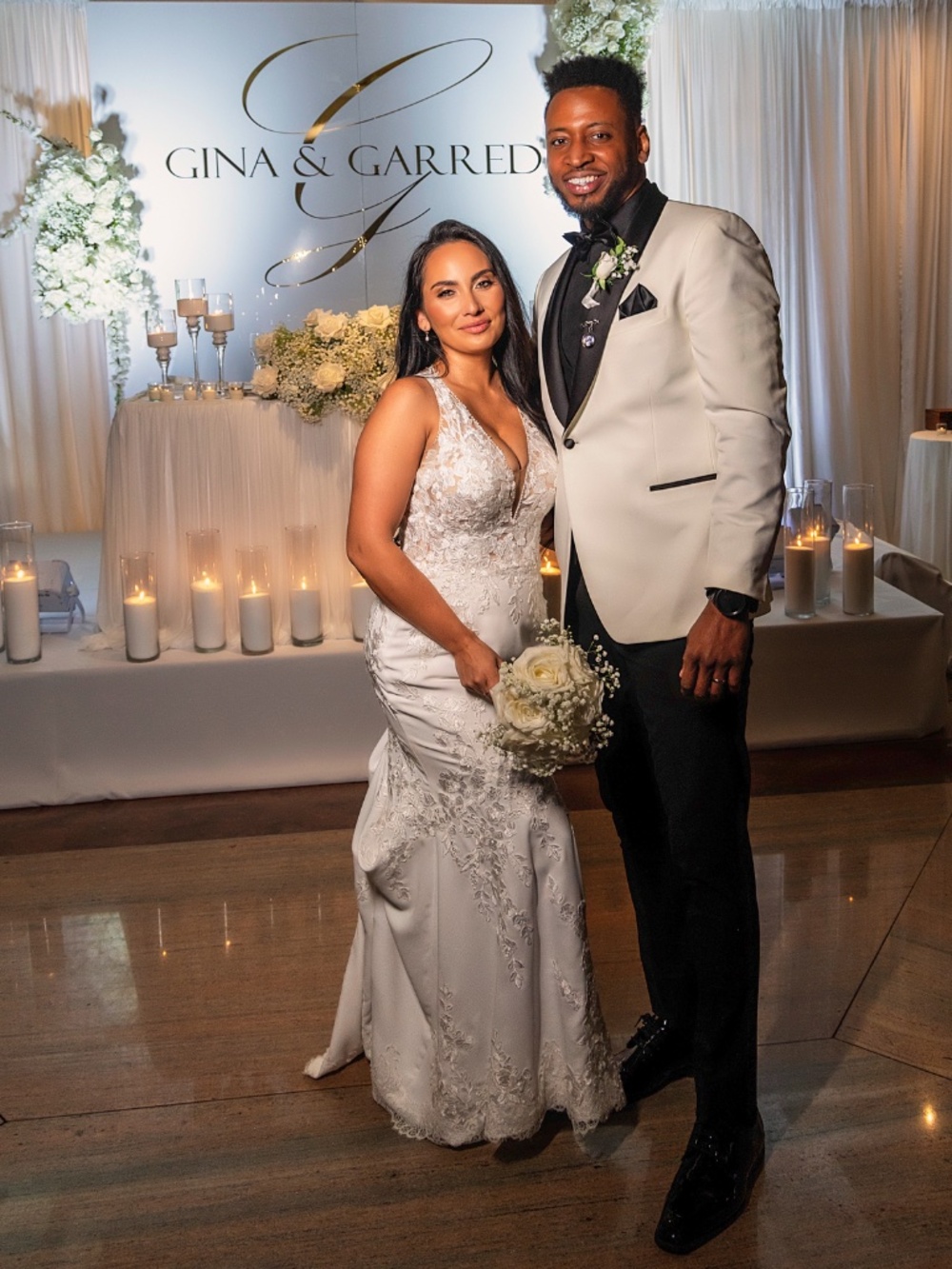 Pronovias Ivory wedding gown